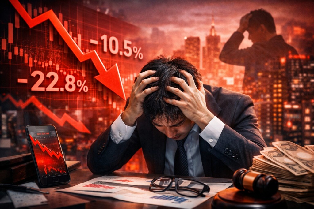 投資 暴落 対処法
