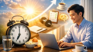 朝 パフォーマンス 上げる 習慣