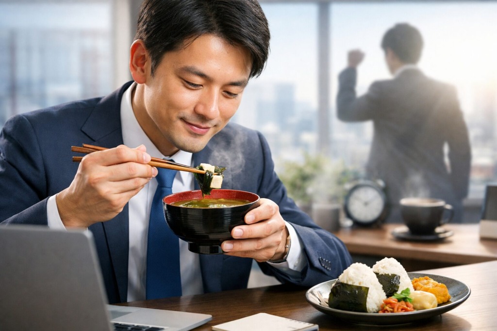 味噌汁 メリット サラリーマン