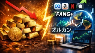 金投資 FANG+ オルカン