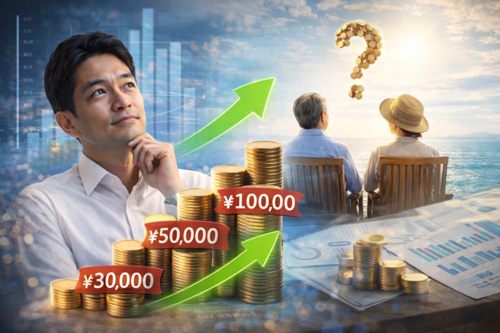 毎月 いくら 投資 老後