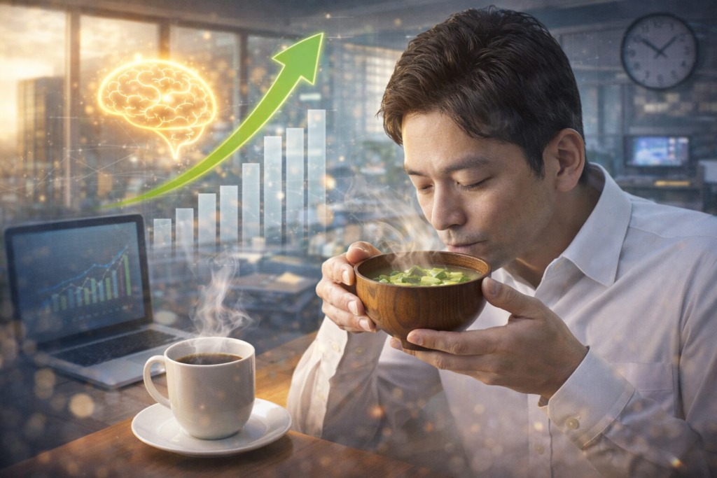 味噌汁 仕事効率