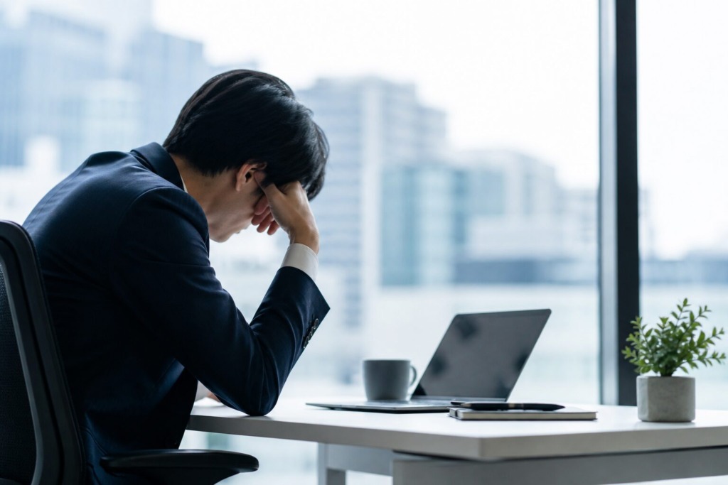 仕事が楽しくない サラリーマン