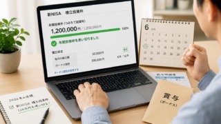 NISA ボーナス設定 使い切る